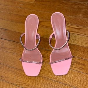 Like new Amina Muaddi heels!